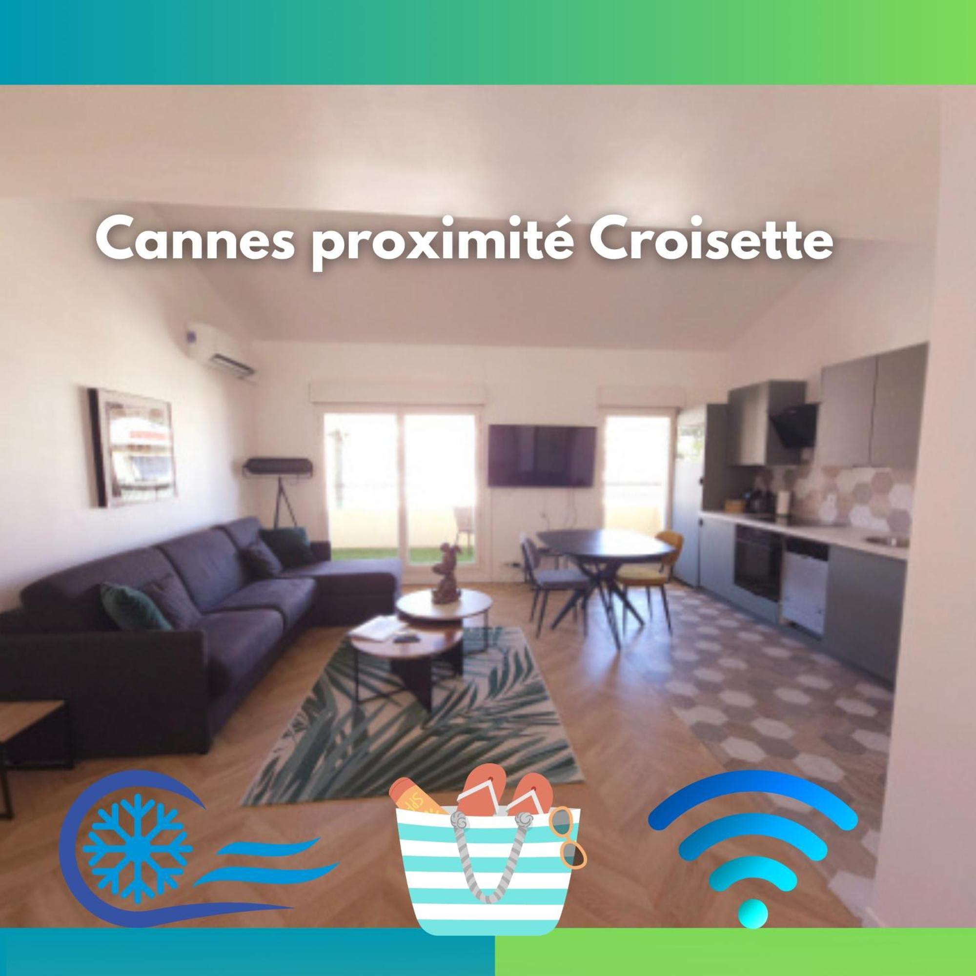 L'exquis 800m Et Croisette Apartment